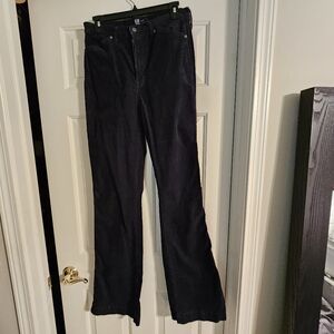 Gap 10T navy corduroy flare pants